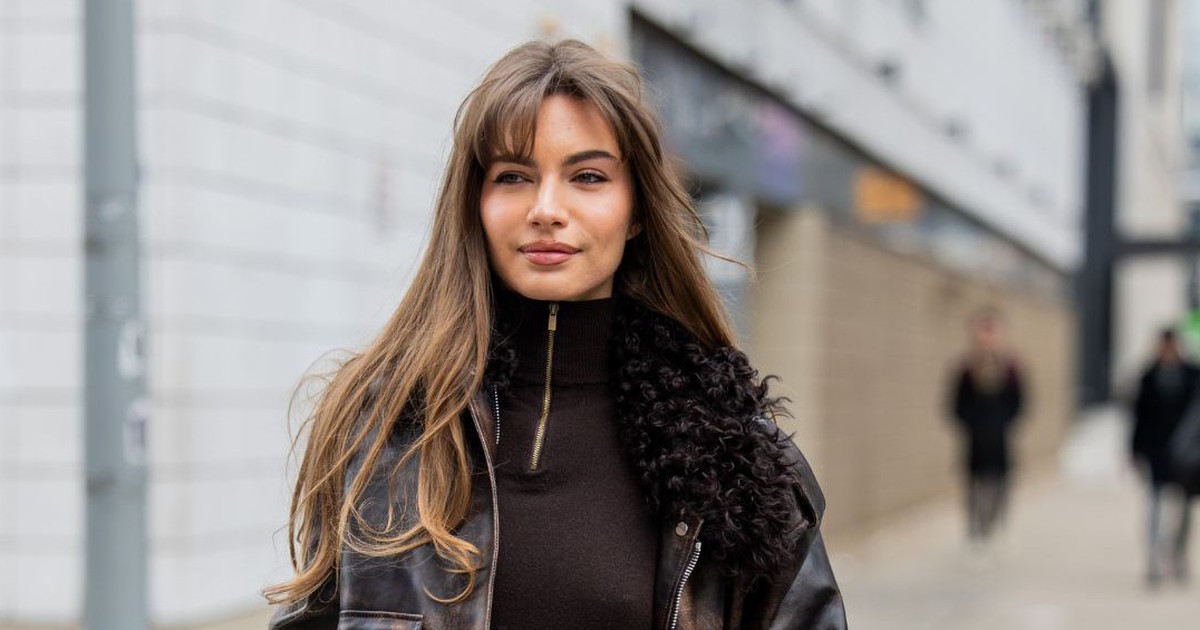 Áo len kéo khóa, nét thanh lịch từ cô gái thành thị