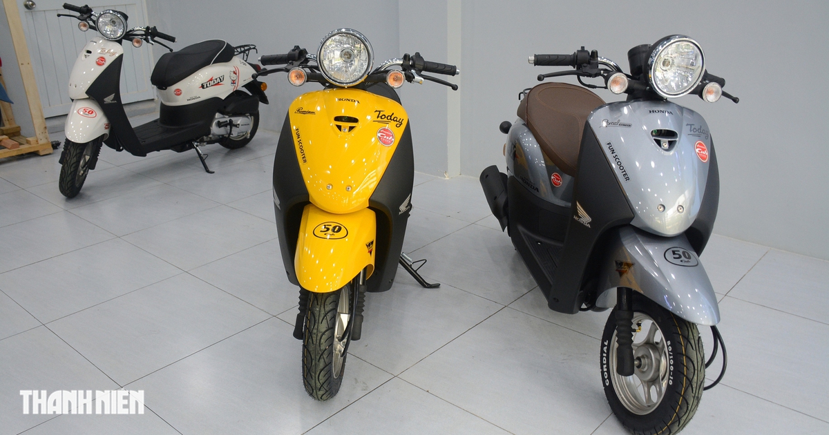 Xe máy 50 phân khối nhập khẩu về Việt Nam, giá cao sao vẫn hút khách?
