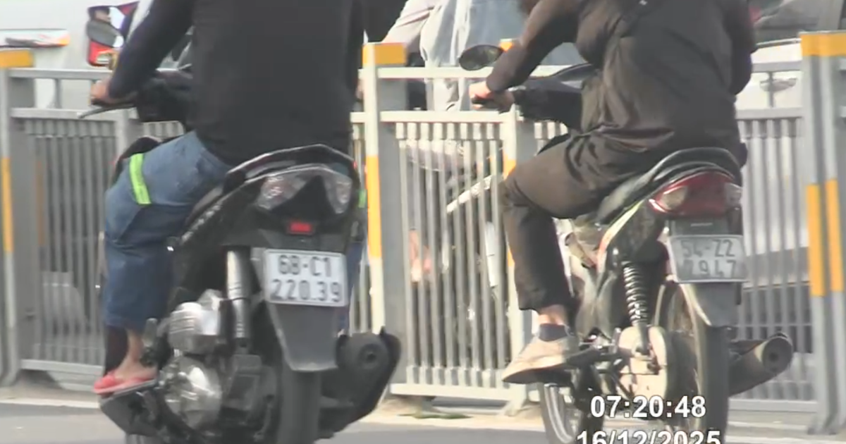 Hàng loạt xe đi ngược chiều ở Bình Thạnh cũ lọt vào camera phạt nguội CSGT TP.HCM