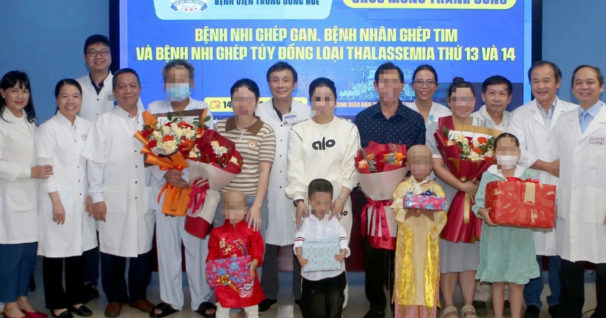 Thêm 4 bệnh nhân ghép tủy, ghép tạng xuyên Việt thành công ở Bệnh viện T.Ư Huế