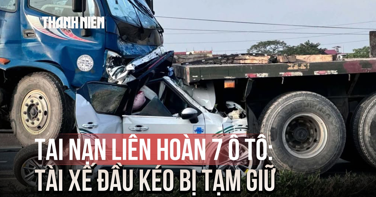 Tai nạn liên hoàn 7 ô tô khiến 2 người chết: Tài xế đầu kéo bị tạm giữ