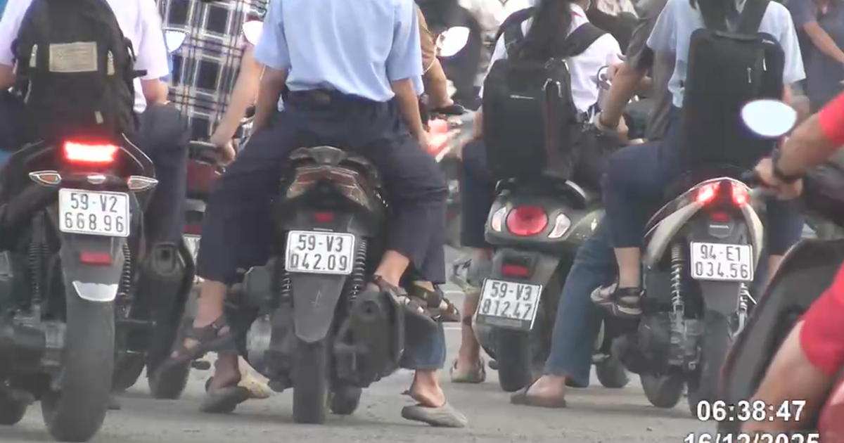 Danh sách xe máy đi vào đường cấm bị CSGT phạt nguội trên Phạm Văn Đồng