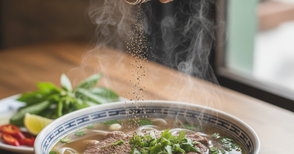 Rắc tiêu vào bún, phở: Điều tuyệt vời gì xảy ra cho tim, não?