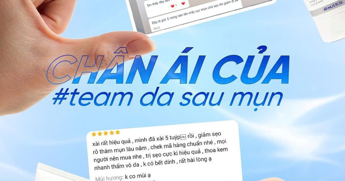 Mụn thâm đen cứng đầu, lâu năm cải thiện bật sáng đều màu sau 7 ngày