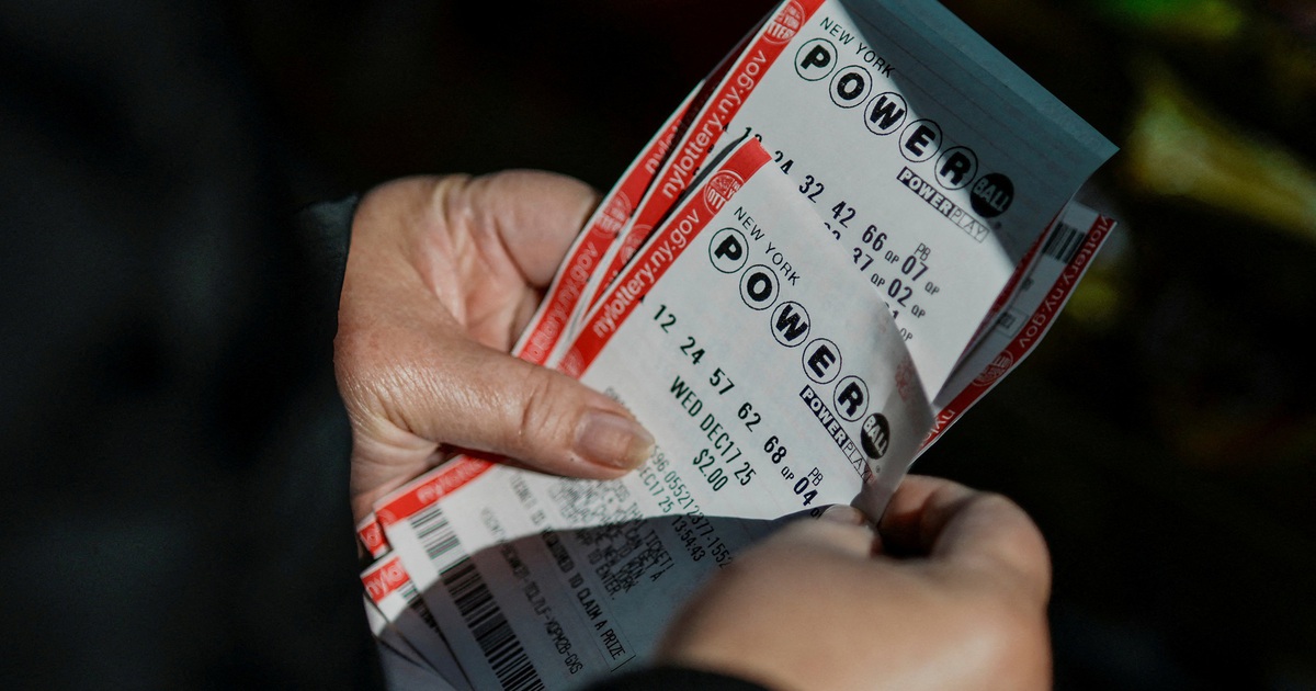 Vừa có người trúng giải độc đắc 1,8 tỉ USD tại Mỹ vào đêm Giáng sinh