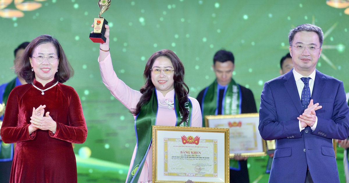 Nữ nhà nông trẻ doanh thu hơn 70 tỉ đồng/năm giành giải thưởng Lương Định Của