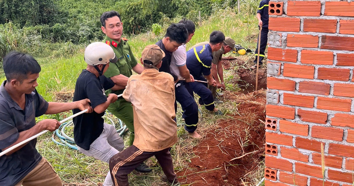 Đồng Nai: Giải cứu nam thanh niên bị rơi xuống hố sâu