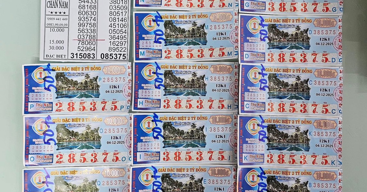 Xổ số miền Nam ng&agrave;y 4 th&aacute;ng 12: Tr&uacute;ng hơn 600 triệu, nhận tiền mặt ti&ecirc;u tết