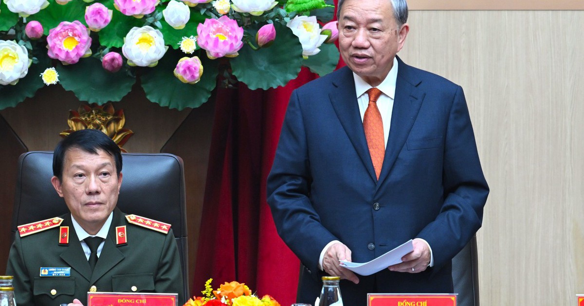 Tổng Bí thư Tô Lâm dự Hội nghị Đảng ủy Công an T.Ư năm 2025