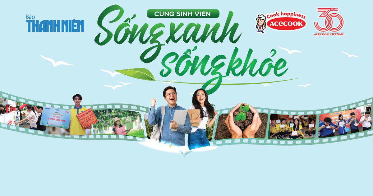 'C&ugrave;ng sinh vi&ecirc;n sống xanh sống khỏe': Thay đổi t&iacute;ch cực, ph&aacute;t triển bền vững