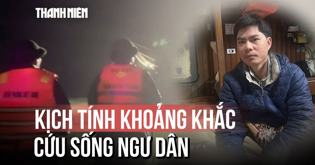 Quảng Trị: Trong đêm ứng cứu ngư dân gặp nạn chìm tàu trên biển