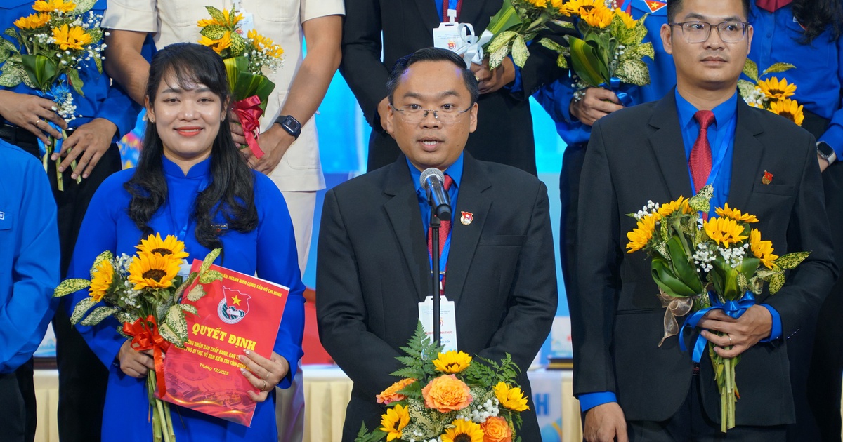 Anh Nguyễn Minh Kiên được chỉ định giữ chức Bí thư Tỉnh đoàn Đồng Nai