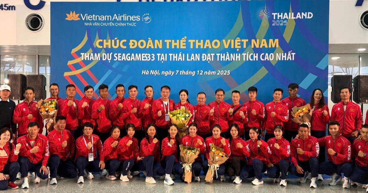 Lên đường dự SEA Games 33, đoàn thể thao Việt Nam khẳng định: ‘Sẽ mang vinh quang về Tổ quốc’