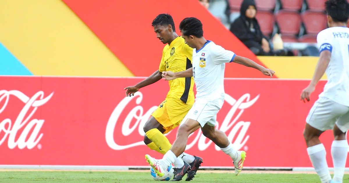 Malaysia gặp 'tai họa' sau trận thắng Lào, chỉ còn 18 cầu thủ để đại chiến U.23 Việt Nam