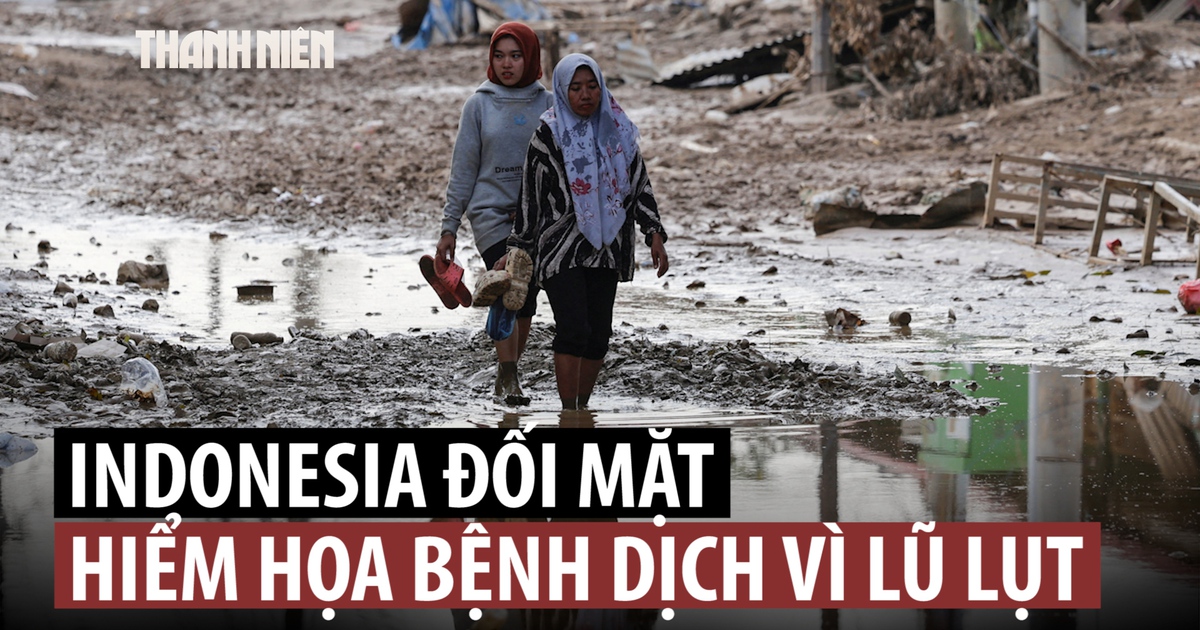 Lũ lụt tang thương vừa đi qua, Indonesia chật vật chống dịch bệnh