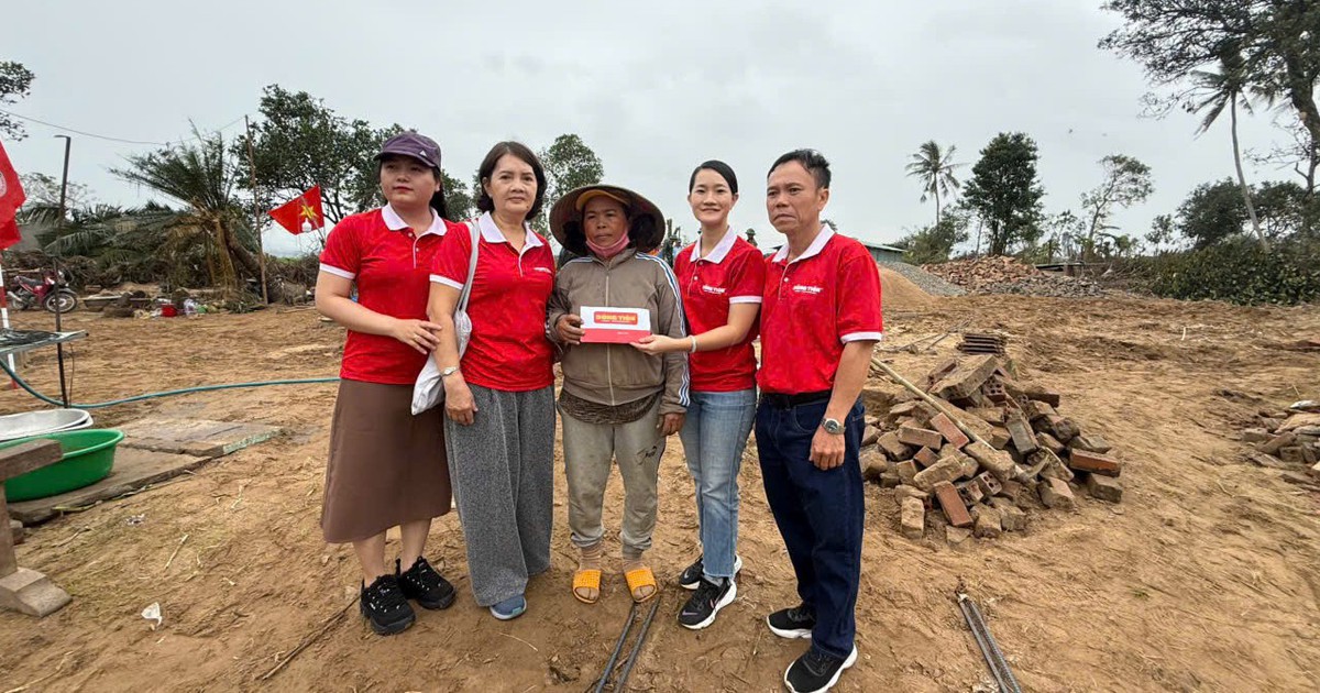 150 triệu đồng hỗ trợ bà con vùng lũ dưới chân thủy điện