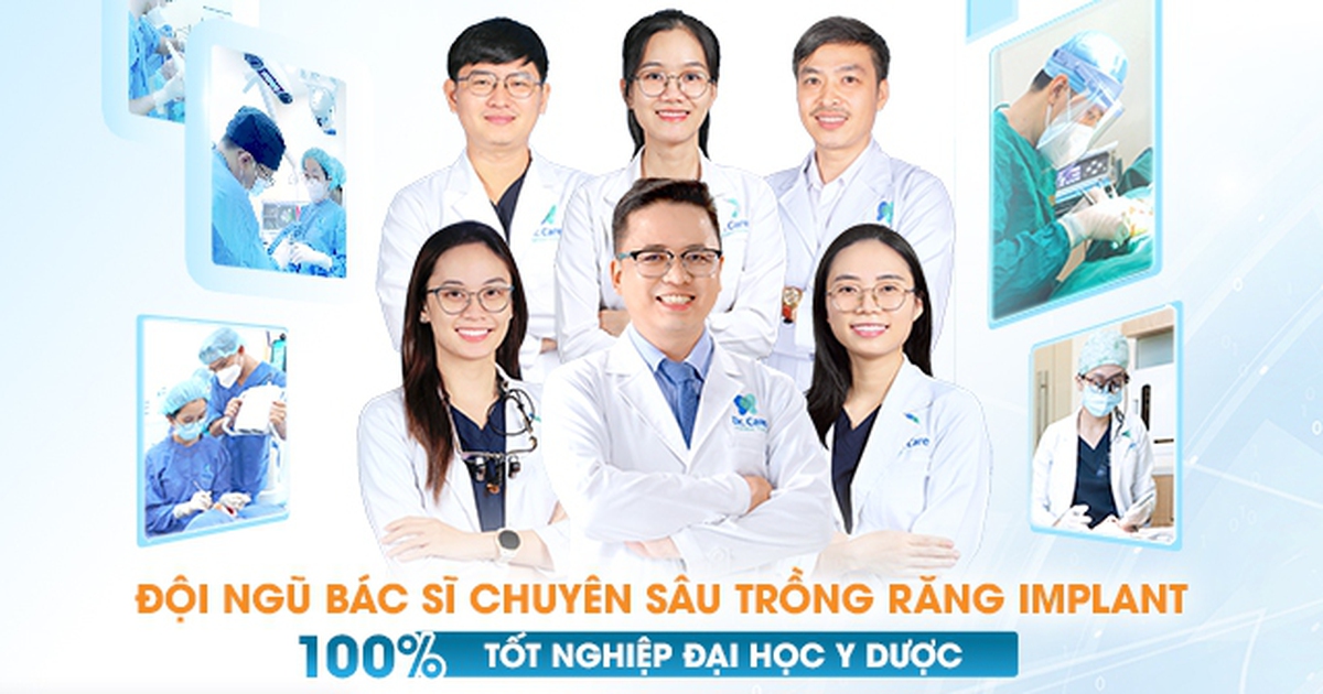 Trồng răng giả nguyên hàm: Giải pháp Implant tiết kiệm tại Dr. Care