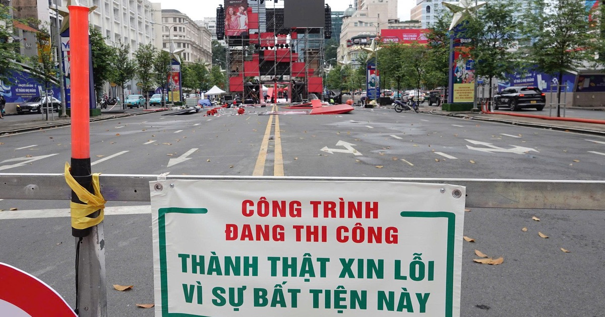 Điều chỉnh giao th&ocirc;ng đường L&ecirc; Lợi từ h&ocirc;m nay đến 16.12: Người d&acirc;n TP.HCM lưu &yacute;