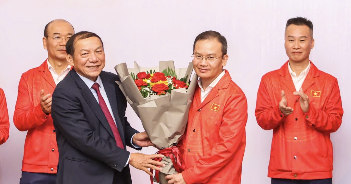 Bộ trưởng Nguyễn Văn Hùng mong muốn đoàn thể thao Việt Nam thực hiện lời căn dặn của Thủ tướng