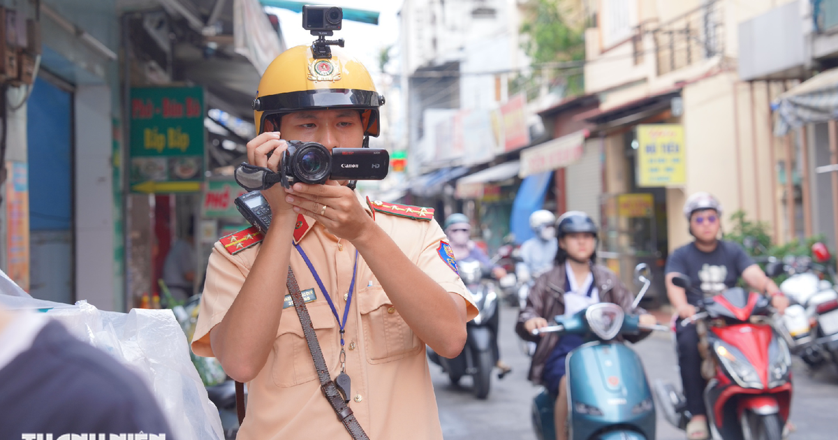 Tra cứu phạt nguội lỗi đi v&agrave;o đường cấm do CSGT H&agrave;ng Xanh ghi h&igrave;nh