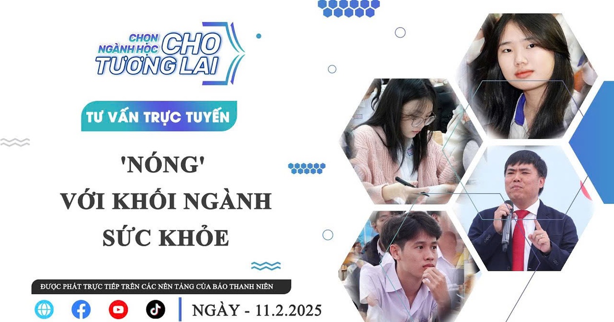 Tư vấn trực tuyến: Chọn ngành học cho tương lai - 'Nóng' với khối ngành sức khỏe