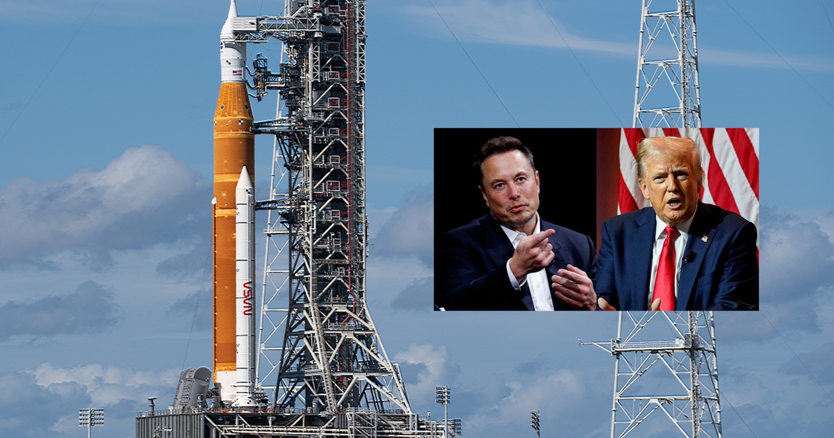 Bộ đôi Trump-Musk sẽ hủy bỏ tên lửa mặt trăng khổng lồ của NASA?