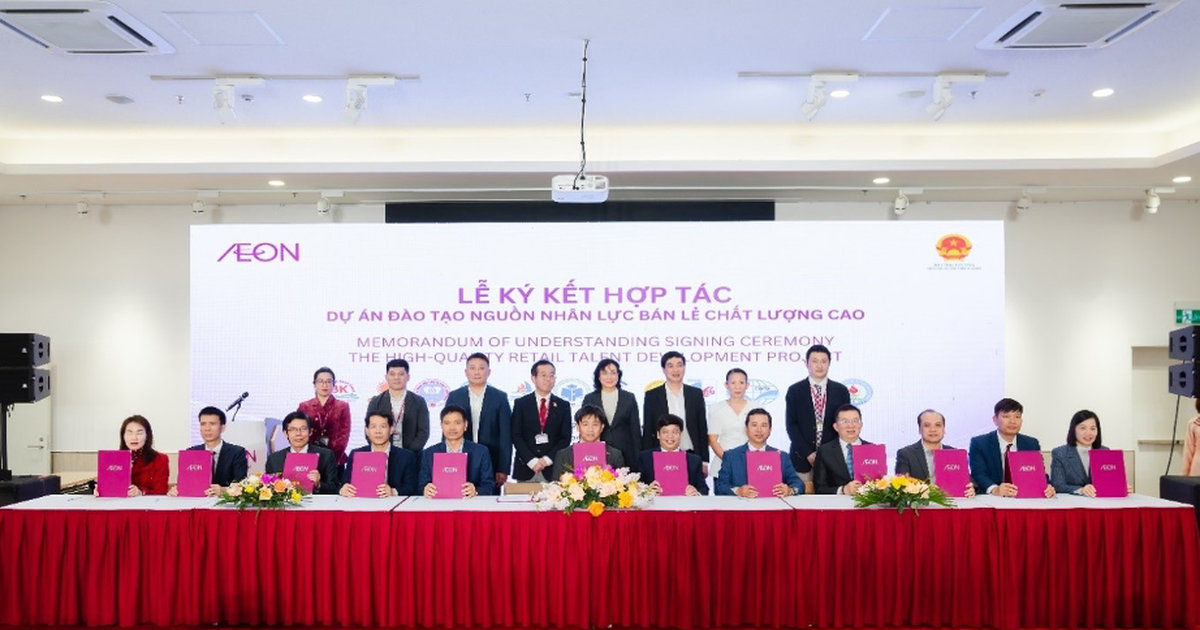 AEON chú trọng phát triển nguồn nhân lực chất lượng cho bán lẻ