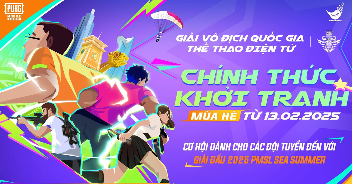 Giải Vô địch Quốc gia 2025 PUBG Mobile (PMNC 2025) chính thức khởi tranh