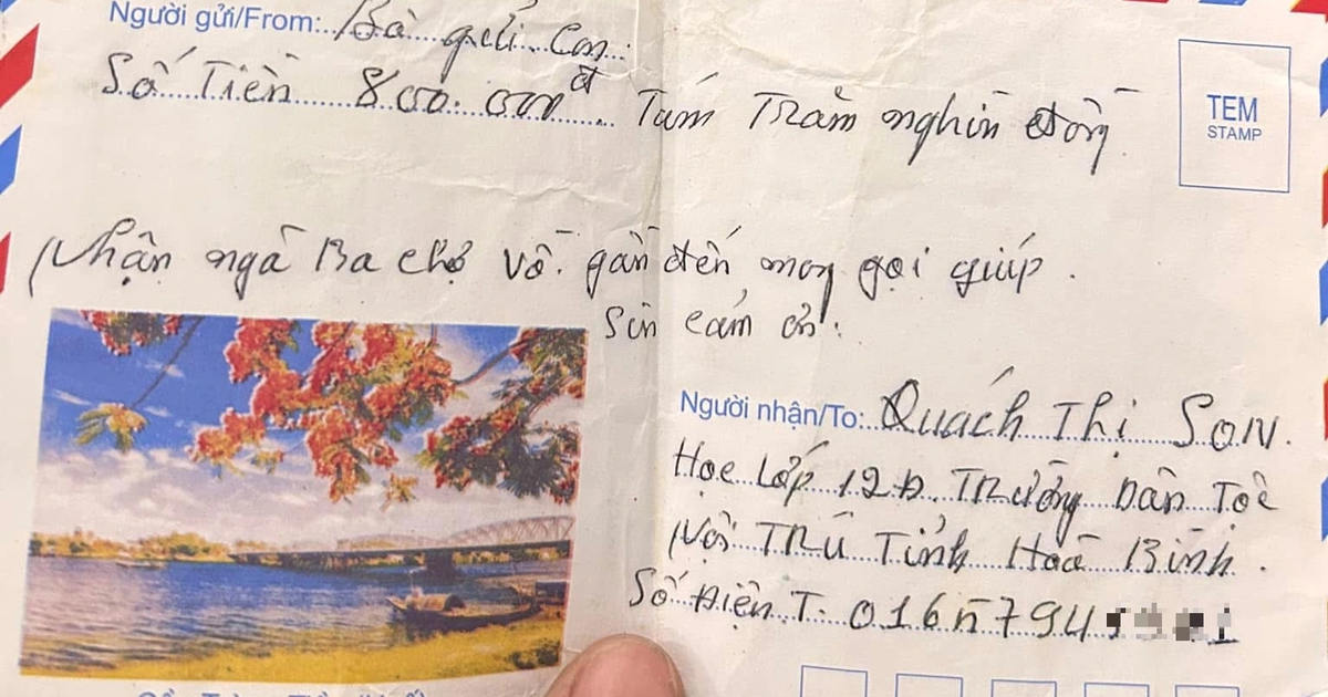 Ký ức chiếc phong bì 13 năm trước: 800.000 đồng cha gửi con gái đi học xa