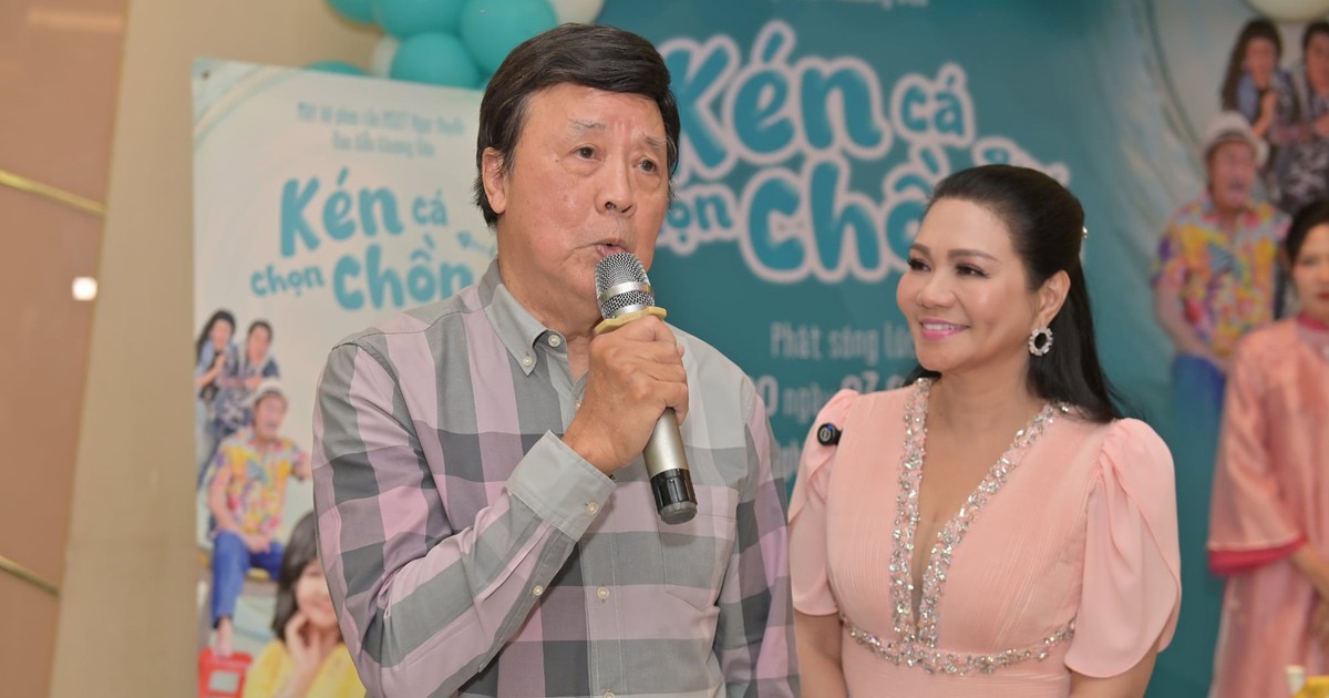 Bảo Quốc cùng vợ đến ủng hộ Ngọc Huyền, tiết lộ niềm vui ở tuổi 76