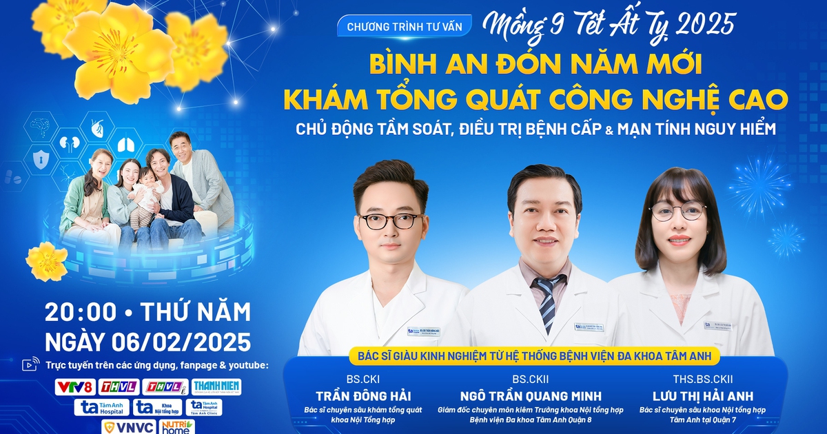 Tư vấn sức khỏe trực tuyến: Khám tổng quát đầu năm mới với công nghệ hiện đại