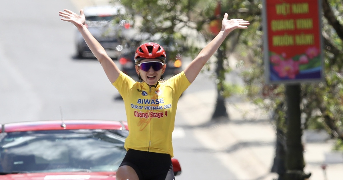 Russian riders acquire the title of International Women’s Bicycle Tour of Vietnam