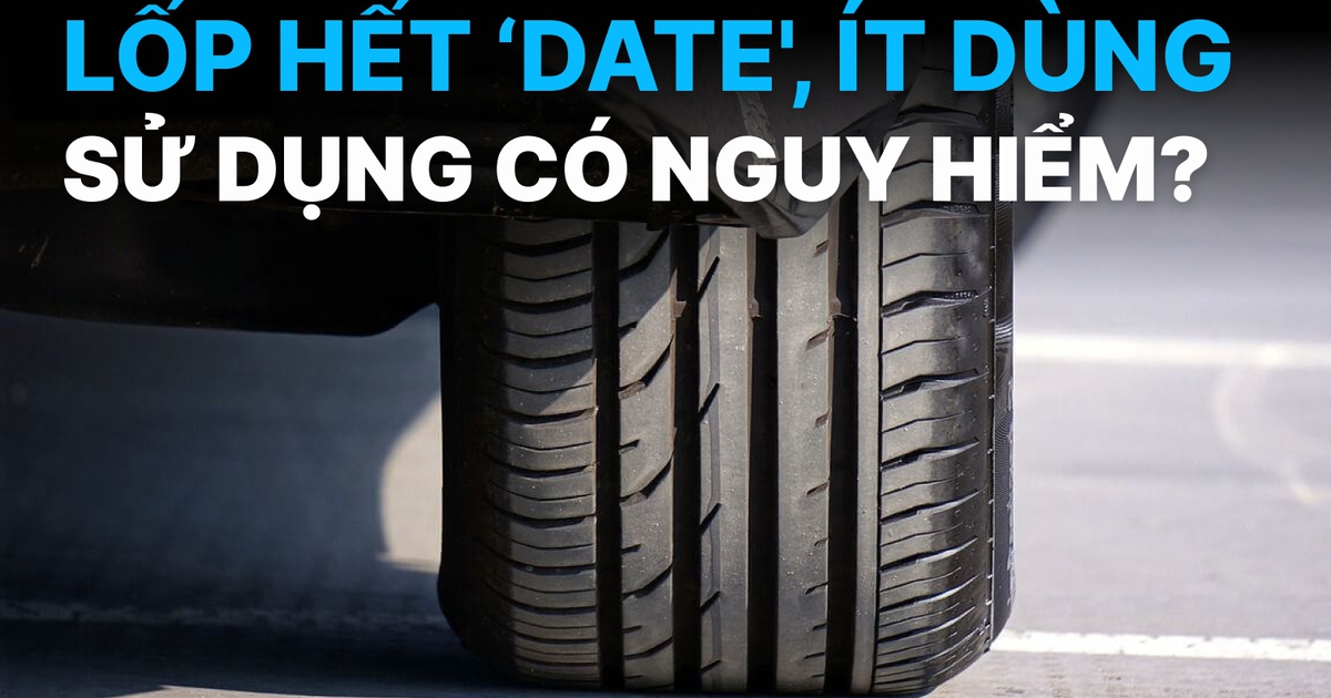Dùng lốp ô tô còn gai nhưng quá cũ nguy hiểm thế nào?