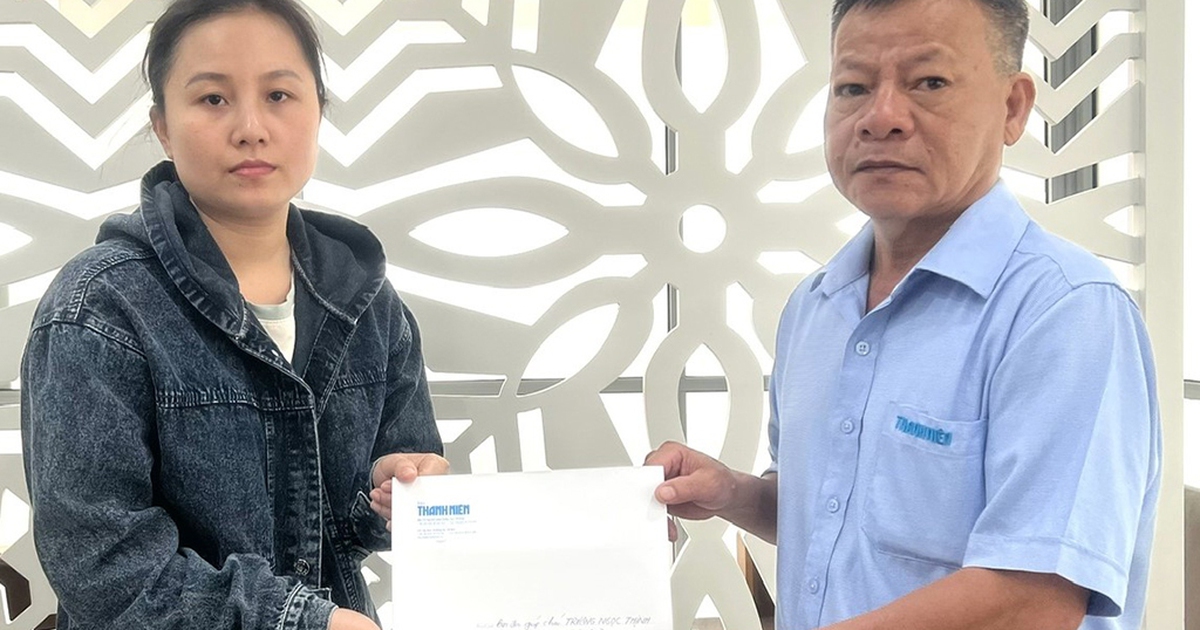 Trao hơn 100 triệu đồng bạn đọc giúp cháu Trương Ngọc Thịnh