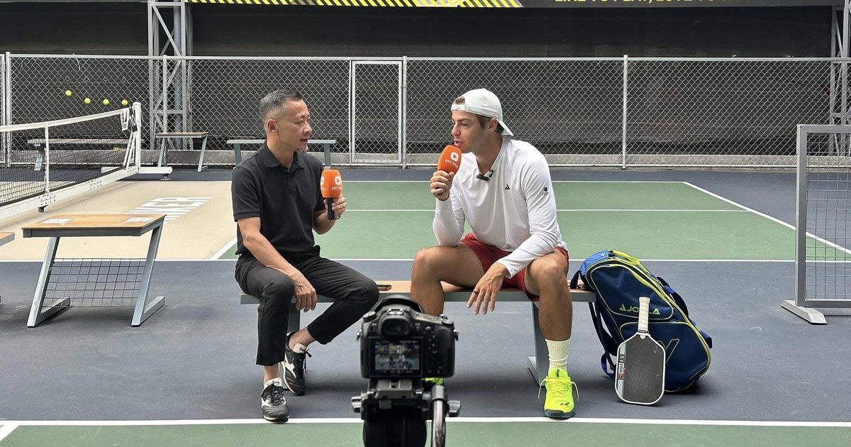 Đến Việt Nam, tay vợt số 1 thế giới Ben Johns ‘mách nước’ cách chơi pickleball giỏi