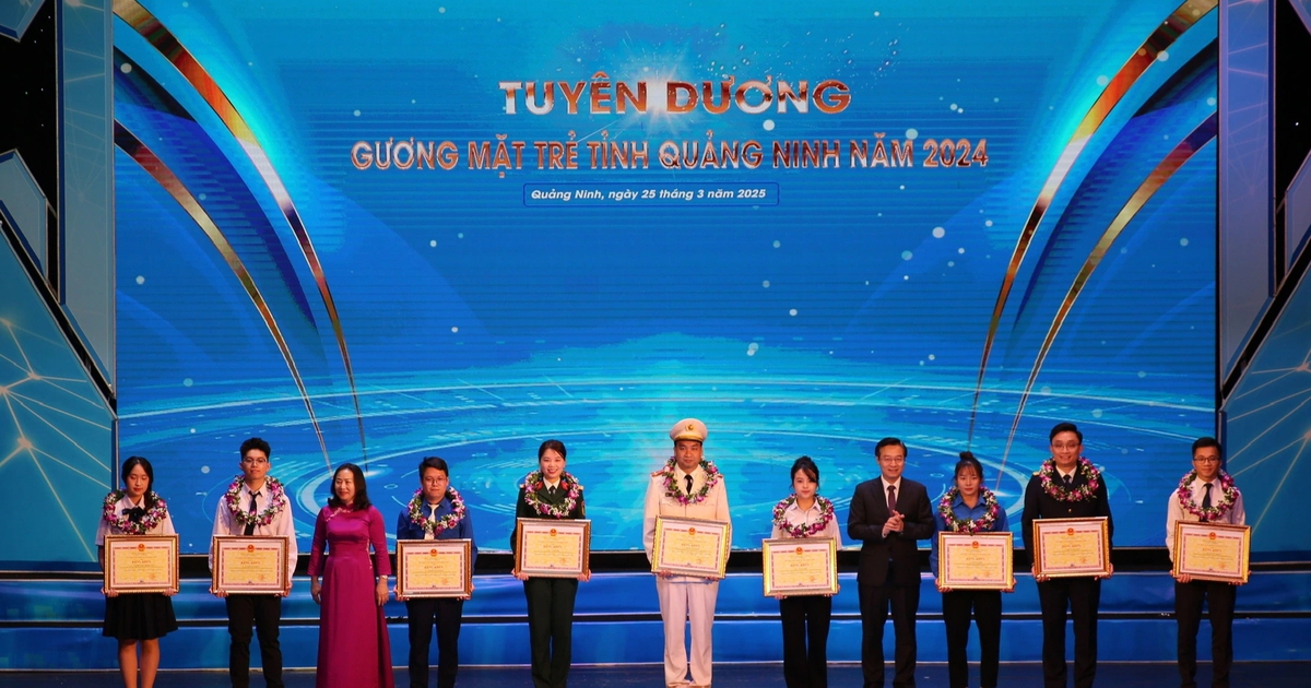 Quảng Ninh tuyên dương 9 gương mặt trẻ năm 2024