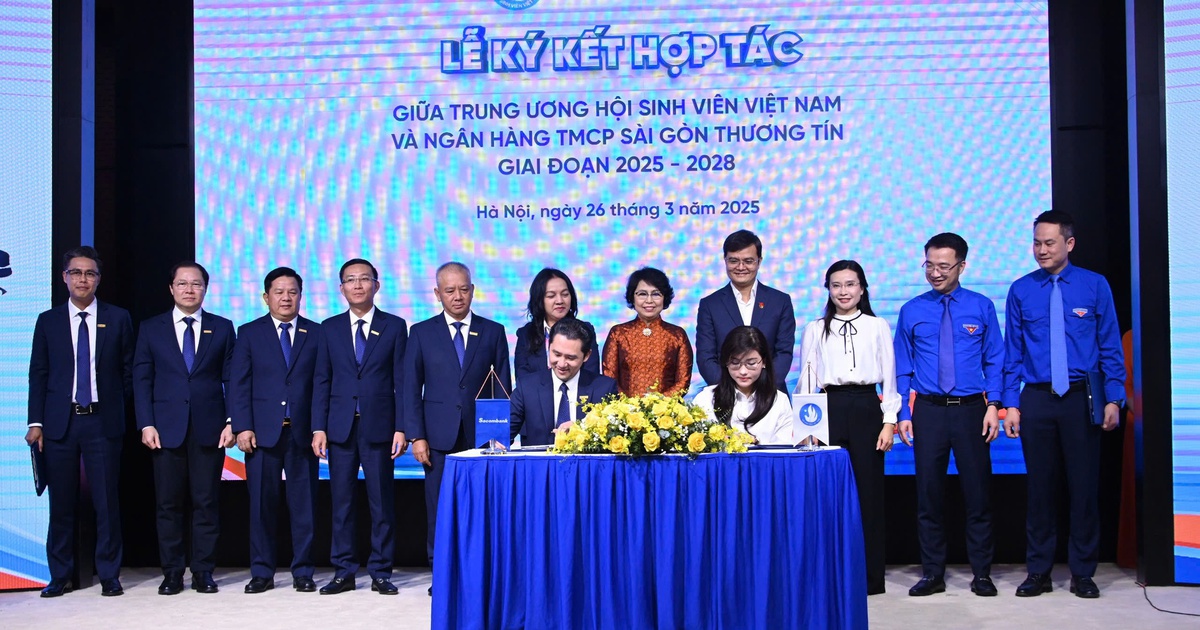 Ký kết hợp tác để xây dựng một thế hệ trẻ năng động