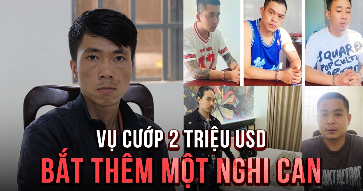 Cập nhật vụ cướp hơn 2,2 triệu USD ở Tây Ninh: Bắt thêm nghi can hỗ trợ việc bỏ trốn