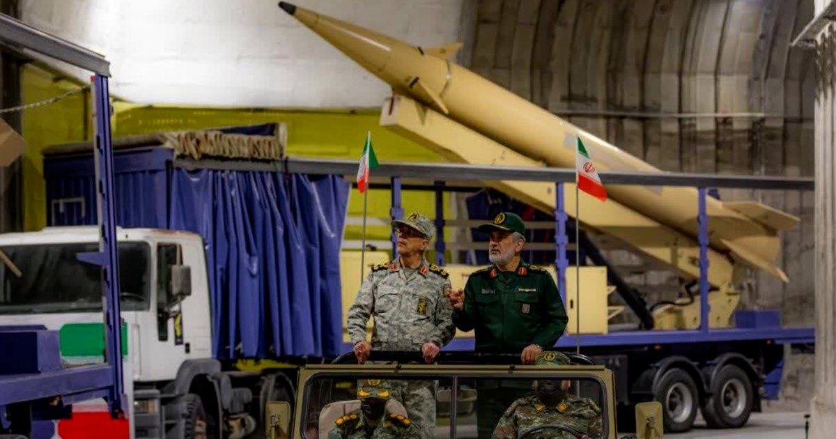 Iran khoe ‘thành phố tên lửa’ ngầm chứa đầy vũ khí đạn đạo