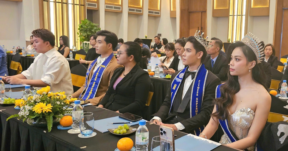 Hoa hậu và nam vương Siêu mẫu thể hình thế giới lần đầu đến Bình Định