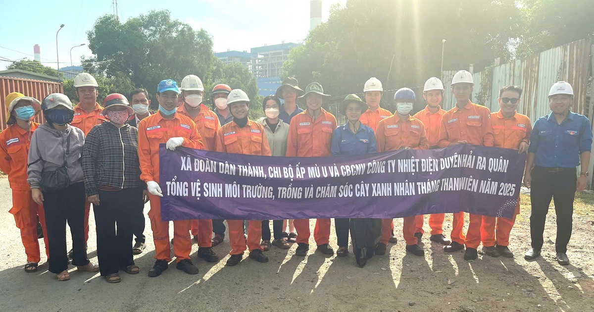 Đoàn Thanh niên Công ty Nhiệt điện Duyên Hải phát huy sức trẻ vì cộng đồng