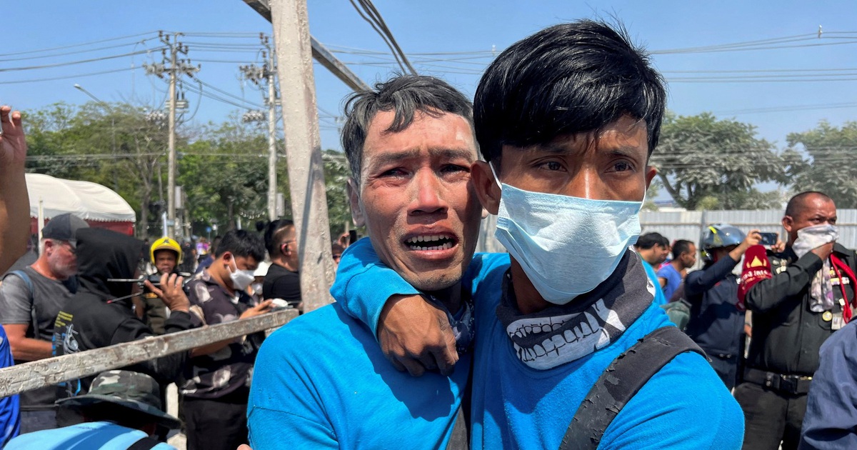 Động đất 7,7 độ Richter ở Myanmar, rung chấn lan sang Việt Nam, Thái Lan, Trung Quốc