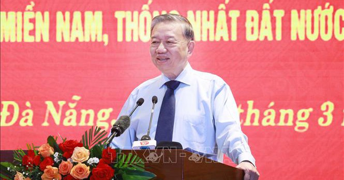 Tổng Bí thư Tô Lâm: Dự kiến có khoảng 34 tỉnh, thành, khoảng 5.000 xã, phường