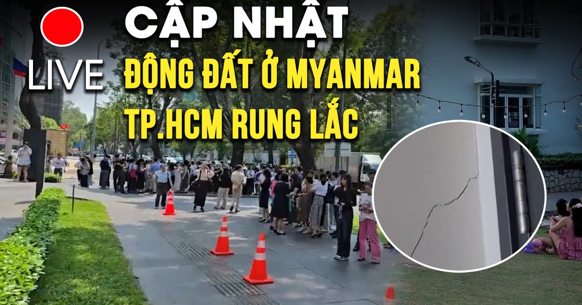 LIVE HIỆN TRƯỜNG: Nhiều tòa nhà ở TP.HCM, Hà Nội rung lắc, xuất hiện vết nứt; Người dân nói gì?| Xu hướng 24