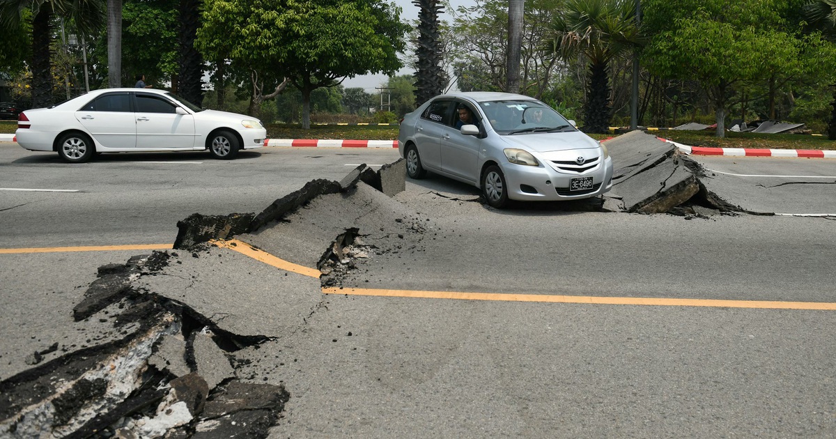 Động đất làm sập tháp kiểm soát không lưu ở Myanmar, 6 người thiệt mạng