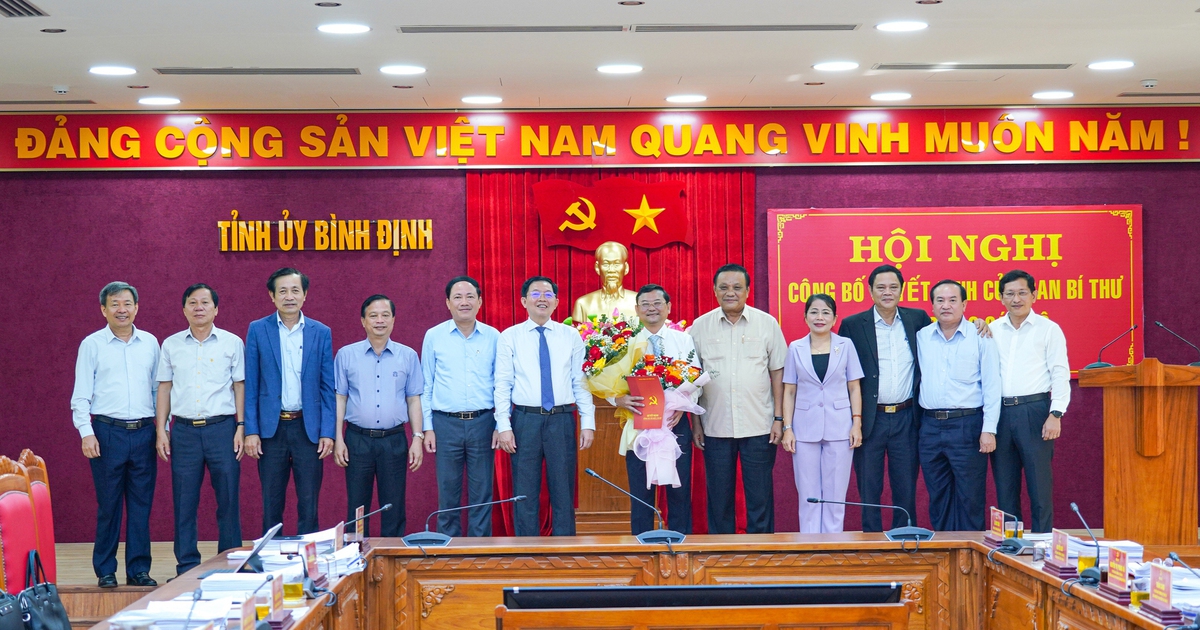 Ông Nguyễn Tự Công Hoàng tham gia Ban Thường vụ Tỉnh ủy Bình Định