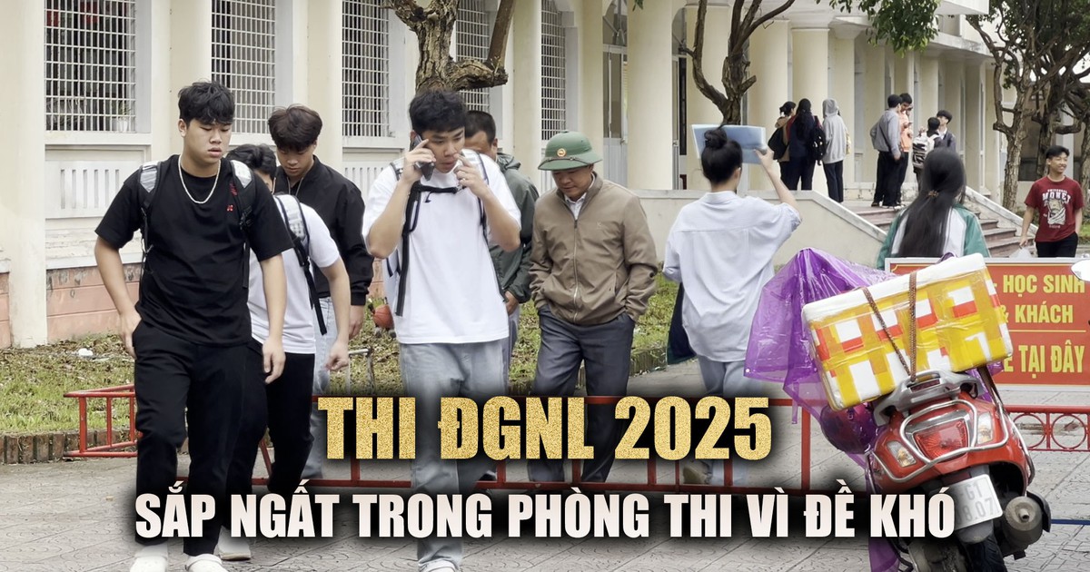 Thi đánh giá năng lực tại ĐH Huế: 'Em sắp ngất trong phòng thi vì đề khó'