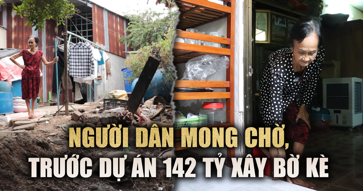 TP.HCM chi 142 tỉ xây bờ kè chống sạt lở, người dân mong ‘xong trong năm nay’