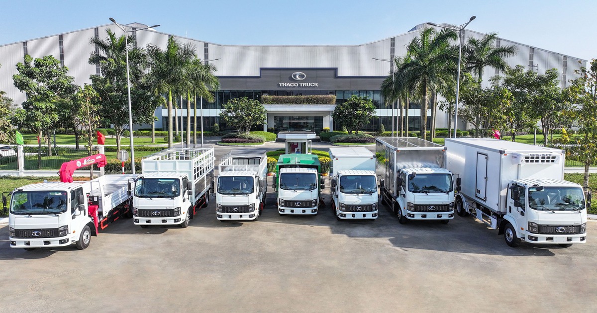 Xe thương mại hút khách, doanh số THACO AUTO tăng trưởng 25%