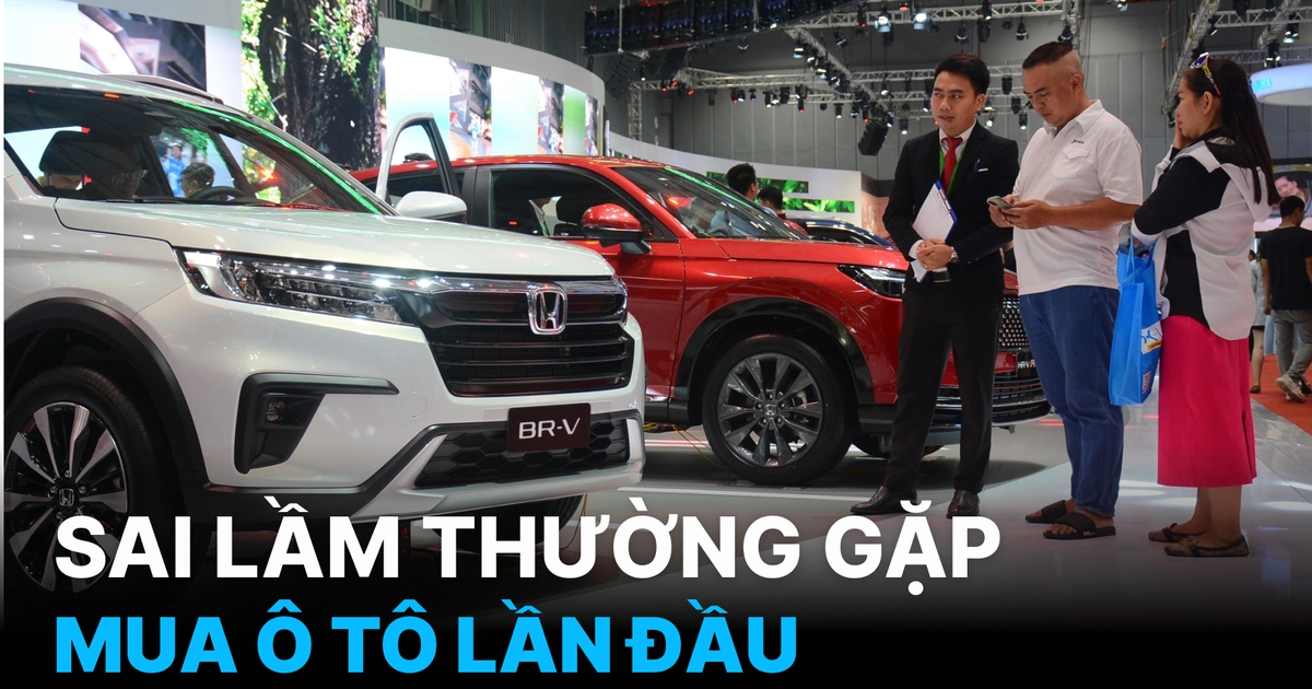 Sai lầm thường mắc phải khi mua ô tô lần đầu